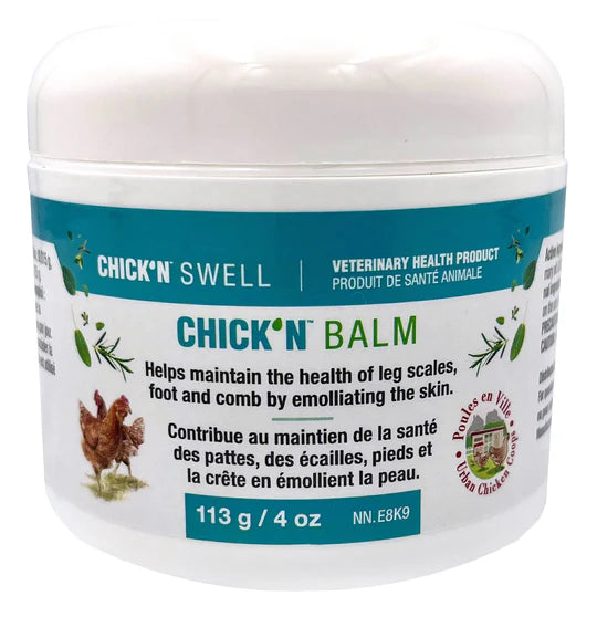 chick n balm soin pattes poules chick n swell soin volailles