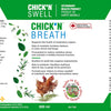etiquette detaillee chick n breath supplement poules chick n swell