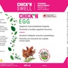 etiquette detaillee chick n calcium chick n swell supplement poules